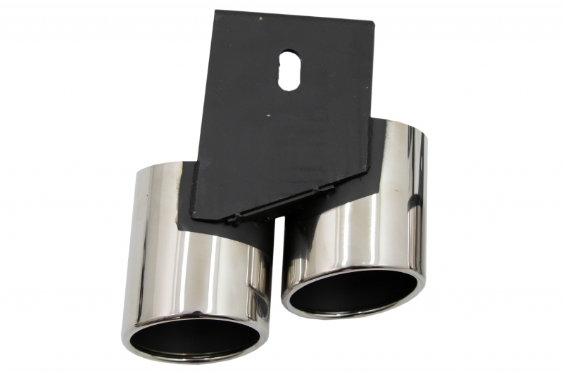 Difuzor Bara Spate cu Ornamente Evacuare AUDI A4 B9 8W S-line (2016-2018) Sedan Avant S4 Design Performance AutoTuning