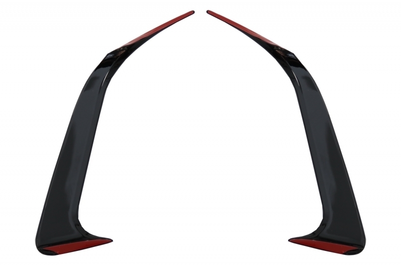 Prelungiri Bara Fata si Spate MERCEDES CLA W117 FACELIFT (2016-2018) CLA45 Design Negru Lucios Performance AutoTuning