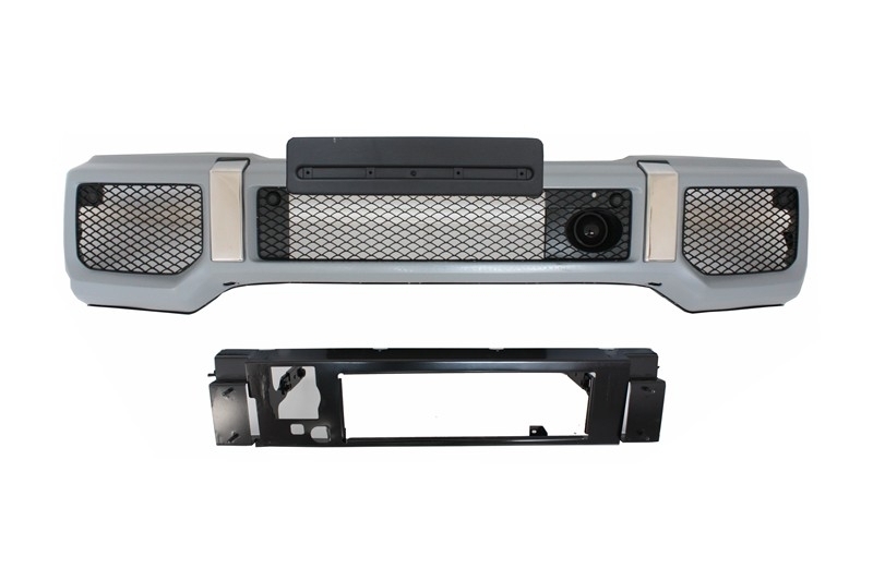 Bara Fata cu BullBar Protectie Bara Crom MERCEDES G-Class W463 (1989-2018) G63 G65 Design Performance AutoTuning