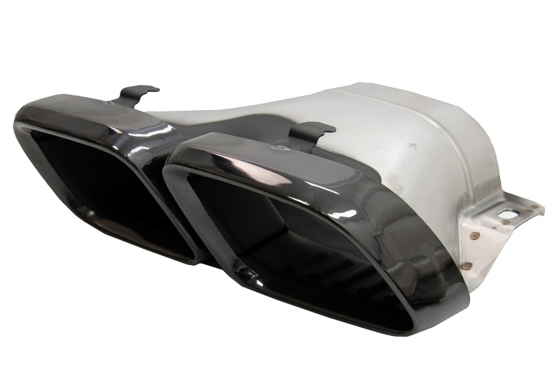 Bara Fata cu Grila si Difuzor MERCEDES C-Class W205 S205 (2014-2018) C63 Design Negru Performance AutoTuning