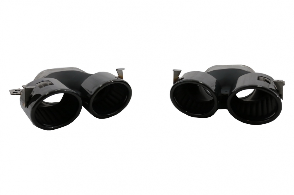 Difuzor Bara Spate Mercedes A-Class V177 Sedan (2018-up) Evacuari Negre Performance AutoTuning