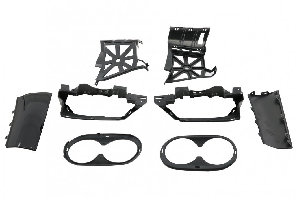 Difuzor Bara Spate Mercedes A-Class V177 Sedan (2018-up) Evacuari Negre Performance AutoTuning