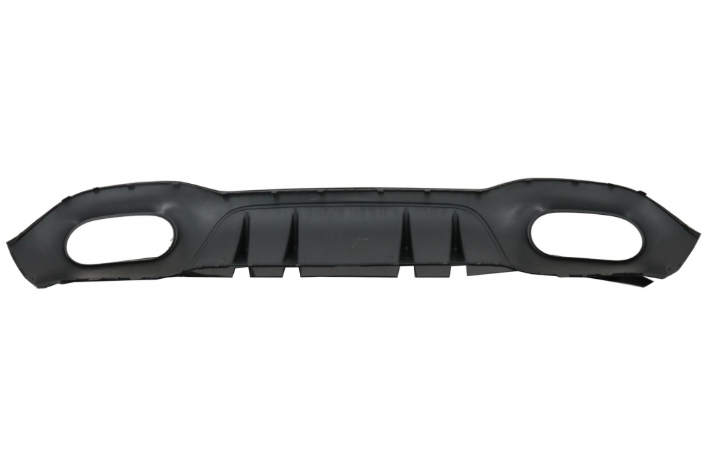 Difuzor Bara Spate cu Evacuari Negre si Capace Oglinzi Mercedes A-Class V177 Sedan (09.2018-up) Performance AutoTuning