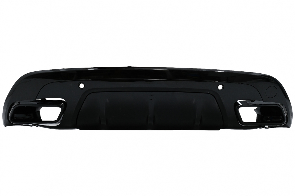 Difuzor Bara Spate Land Range Rover Velar SUV L560 (2017-up) Dynamic Look Negru Lucios Performance AutoTuning