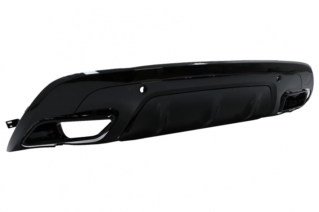 Difuzor Bara Spate Land Range Rover Velar SUV L560 (2017-up) Dynamic Look Negru Lucios Performance AutoTuning