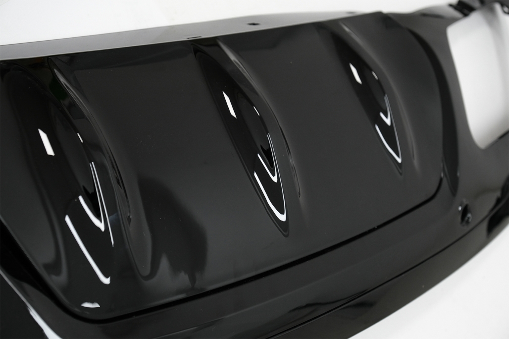 Difuzor Bara Spate Land Range Rover Velar SUV L560 (2017-up) Dynamic Look Negru Lucios Performance AutoTuning