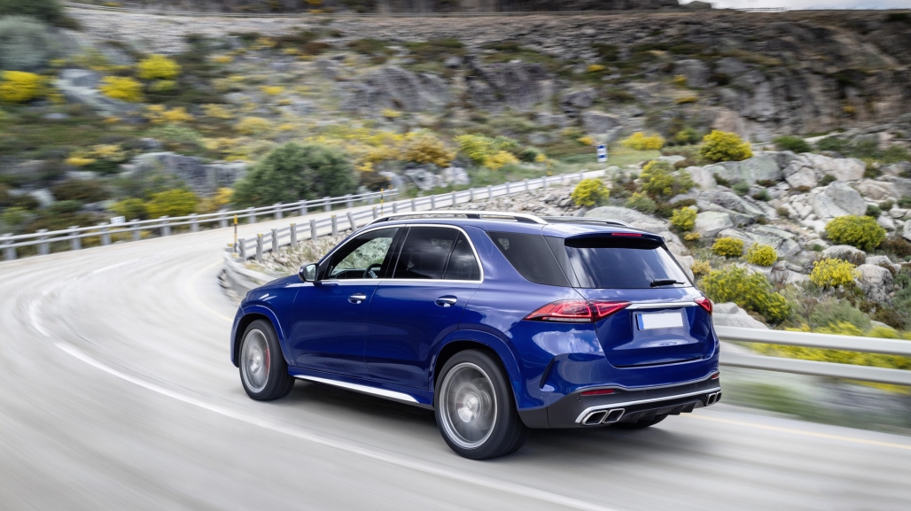 Difuzor Bara Spate cu Ornamente Evacuare Crom Mercedes GLE W167 SUV (2019-Up) GLE53 Design Performance AutoTuning