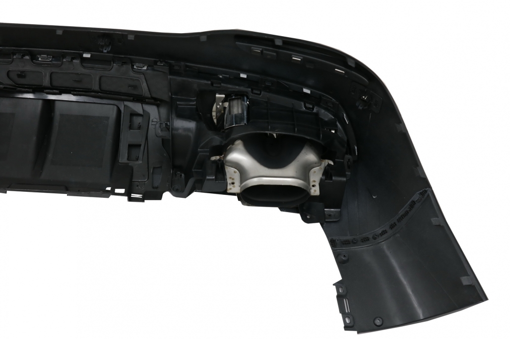 Difuzor Bara Spate cu Ornamente Evacuare Crom Mercedes GLE W167 SUV (2019-Up) GLE53 Design Performance AutoTuning