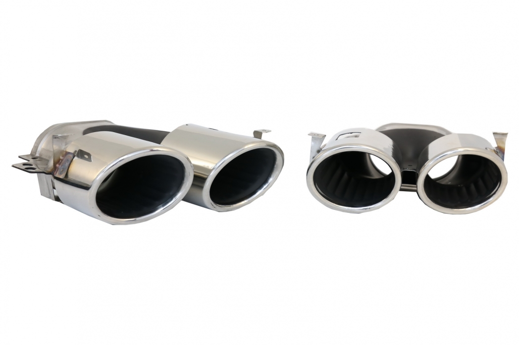 Difuzor Bara Spate cu Ornamente Evacuare Crom Mercedes GLE W167 SUV (2019-Up) GLE53 Design Performance AutoTuning