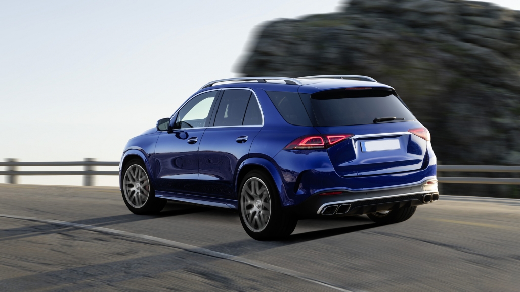 Difuzor Bara Spate cu Ornamente Evacuare Crom Mercedes GLE W167 SUV (2019-Up) GLE53 Design Performance AutoTuning