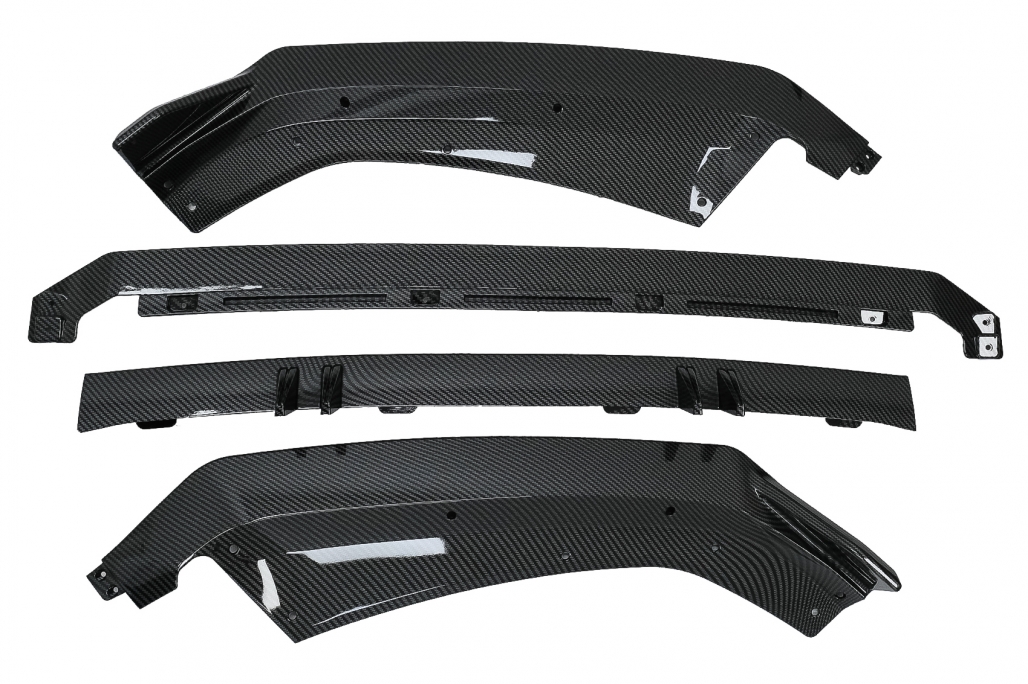 Prelungire Bara Fata Lip Audi A4 B9 8W S-Line (2016-2018) Carbon Look Performance AutoTuning