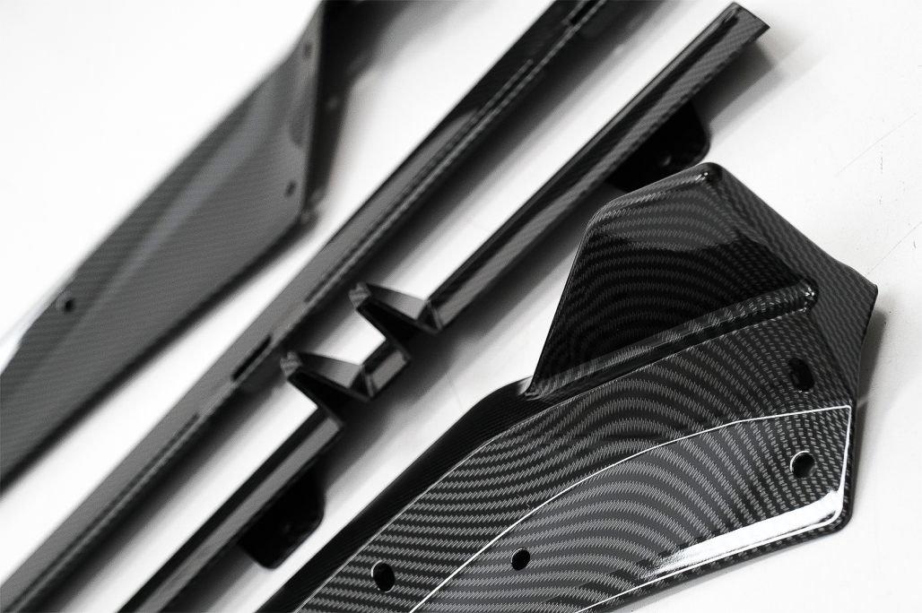 Prelungire Bara Fata Lip Audi A4 B9 8W S-Line (2016-2018) Carbon Look Performance AutoTuning