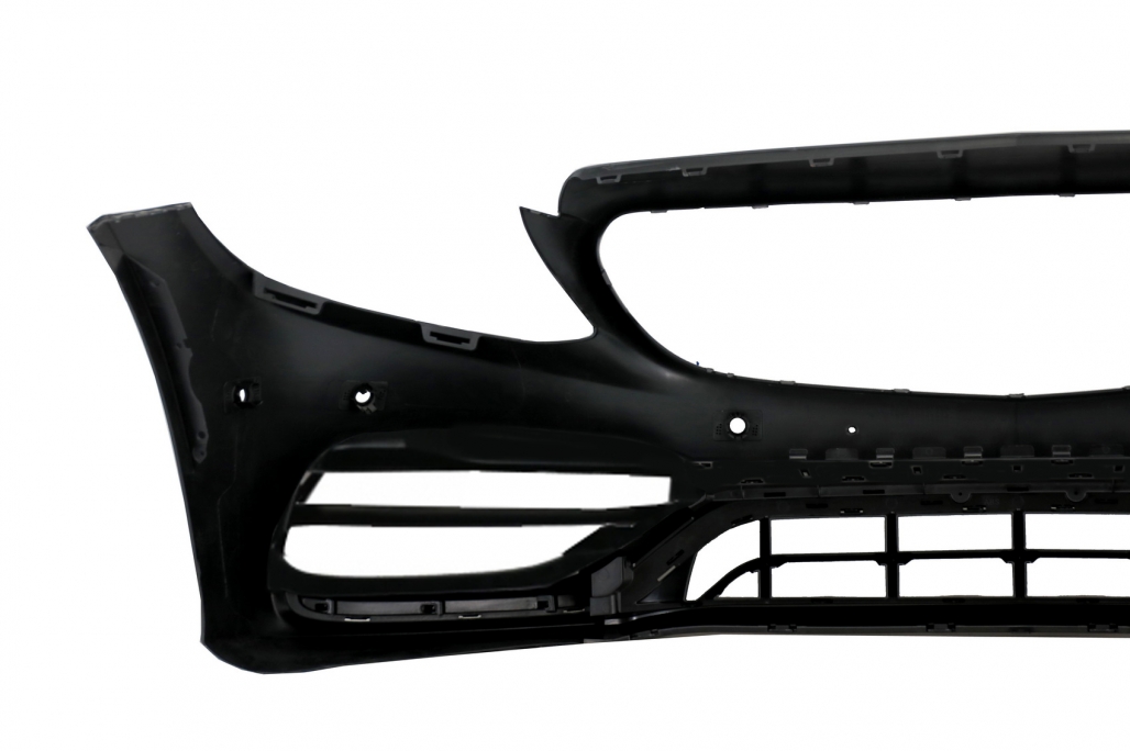 Bara Fata cu Difuzor Spate Mercedes C-Class A205 Cabriolet C205 Coupe (2014-2019) C63 Design Negru Performance AutoTuning