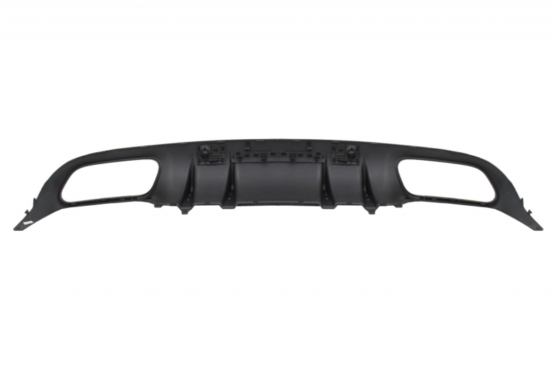 Bara Fata cu Difuzor Spate Mercedes C-Class A205 Cabriolet C205 Coupe (2014-2019) C63 Design Negru Performance AutoTuning