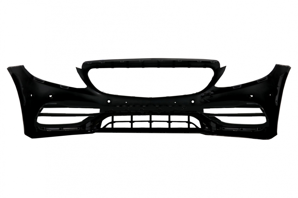 Bara Fata cu Difuzor Spate Mercedes C-Class A205 Cabriolet C205 Coupe (2014-2019) C63 Design Negru Performance AutoTuning