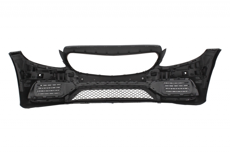 Bara Fata & Grila Crom Fara Camera si Difuzor cu ornamente evacuare MERCEDES C-Class W205 S205 (2014-2018) C63 Design Performance AutoTuning