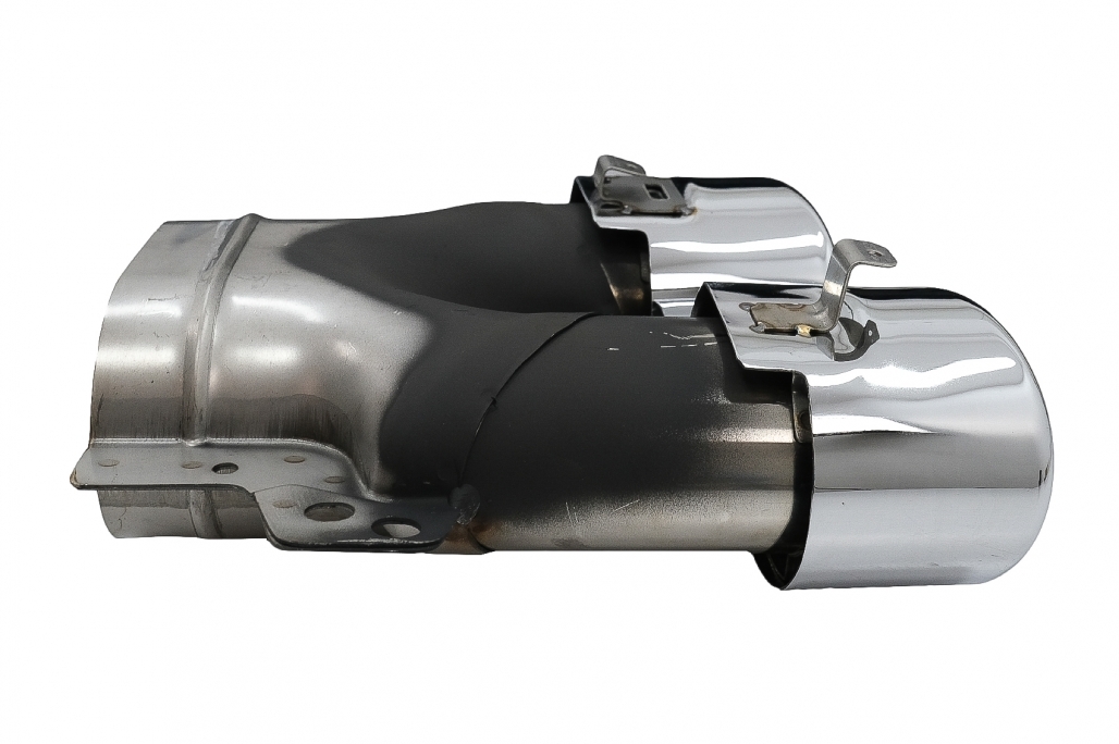 Bara Fata & Grila Crom Fara Camera si Difuzor cu ornamente evacuare MERCEDES C-Class W205 S205 (2014-2018) C63 Design Performance AutoTuning