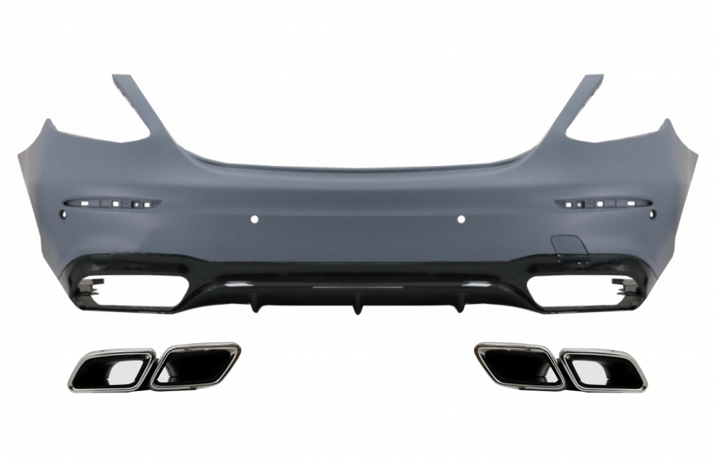 Bara Spate cu Ornamente tobe Crom Mercedes E-Class W213 (2016-2019) E63 Design Performance AutoTuning