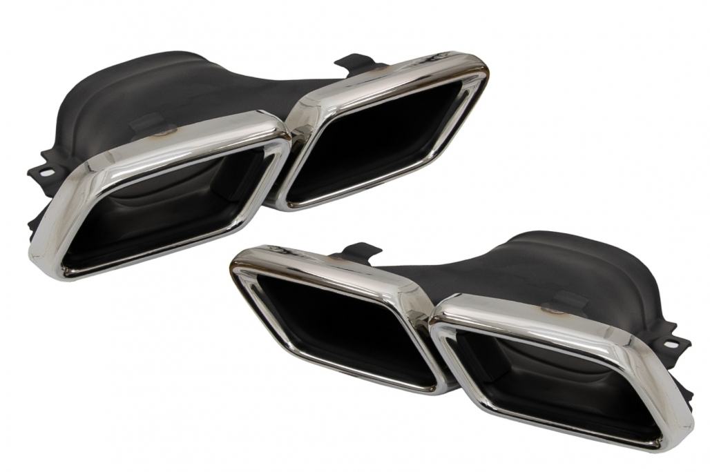 Bara Spate cu Ornamente tobe Crom Mercedes E-Class W213 (2016-2019) E63 Design Performance AutoTuning