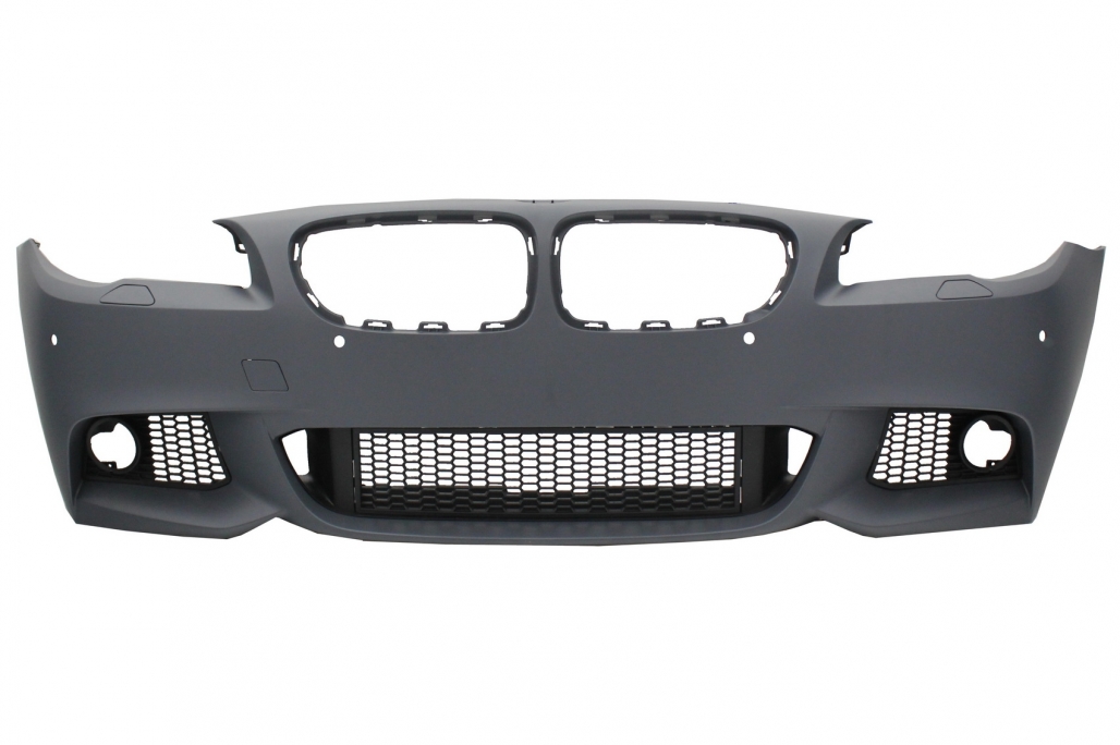 Pachet Exterior cu Toba Ornament Evacuare Fibra Carbon Mat Orificiu de admisie 5.8 cm Partea Stanga BMW Seria 5 F10 (2011-2014) M-Technik Design Performance AutoTuning