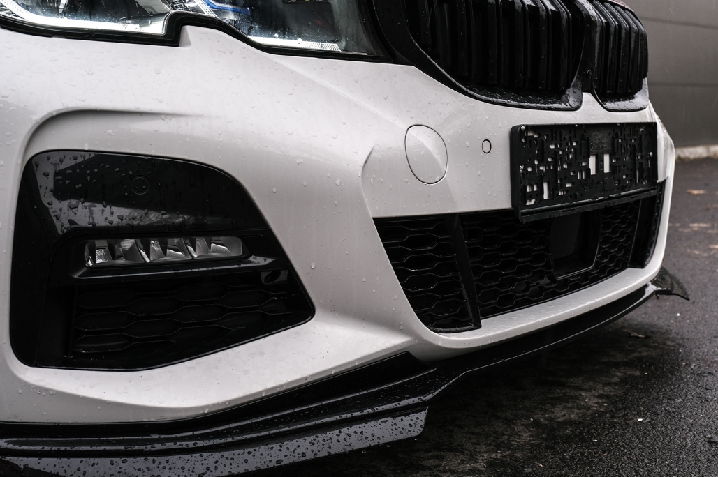 Pachet Exterior Extensii BMW Seria 3 G20 Sedan G21 Touring (2018-2022) M340i Competition Design Negru Lucios Performance AutoTuning