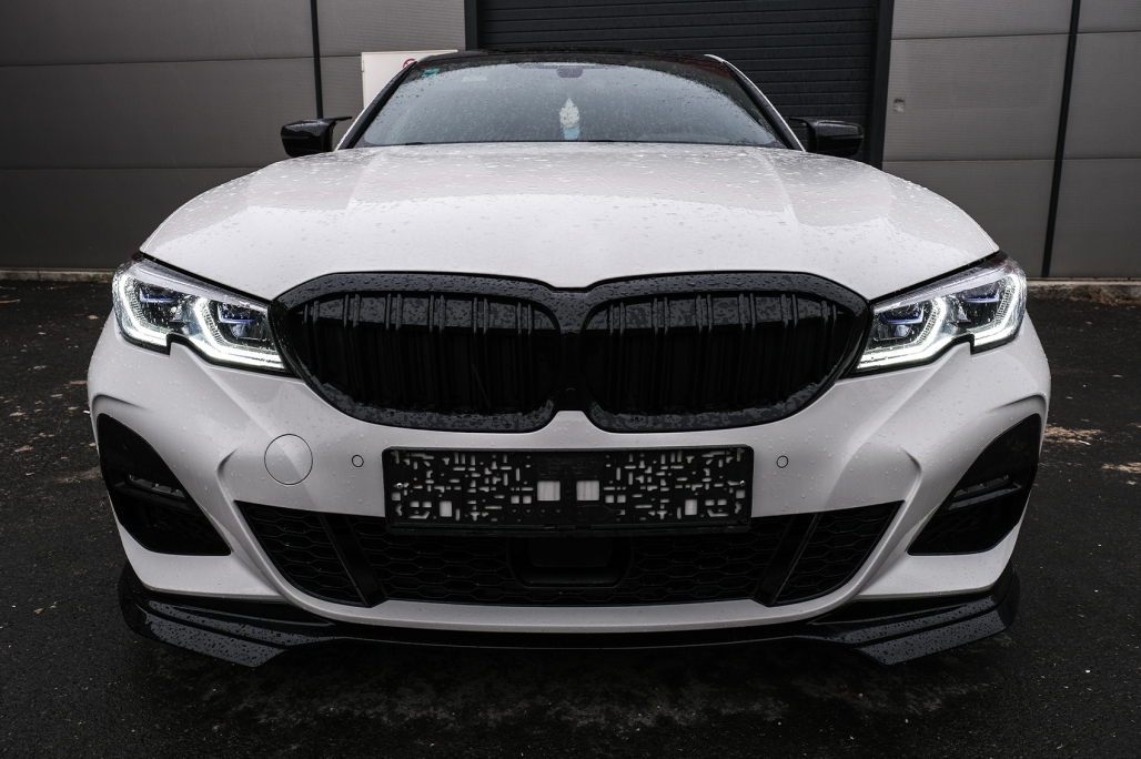 Pachet Exterior Extensii BMW Seria 3 G20 Sedan G21 Touring (2018-2022) M340i Competition Design Negru Lucios Performance AutoTuning