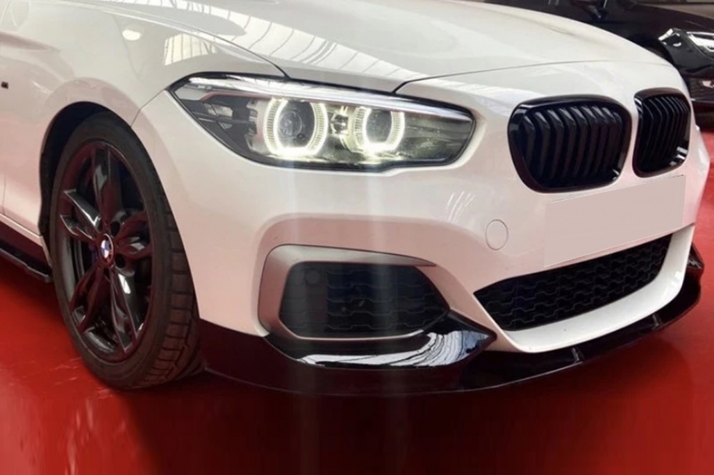 Prelungire Bara Fata BMW 1 Series F20 F21 LCI (2015-2019) Hatchback M Sport Negru Lucios Performance AutoTuning