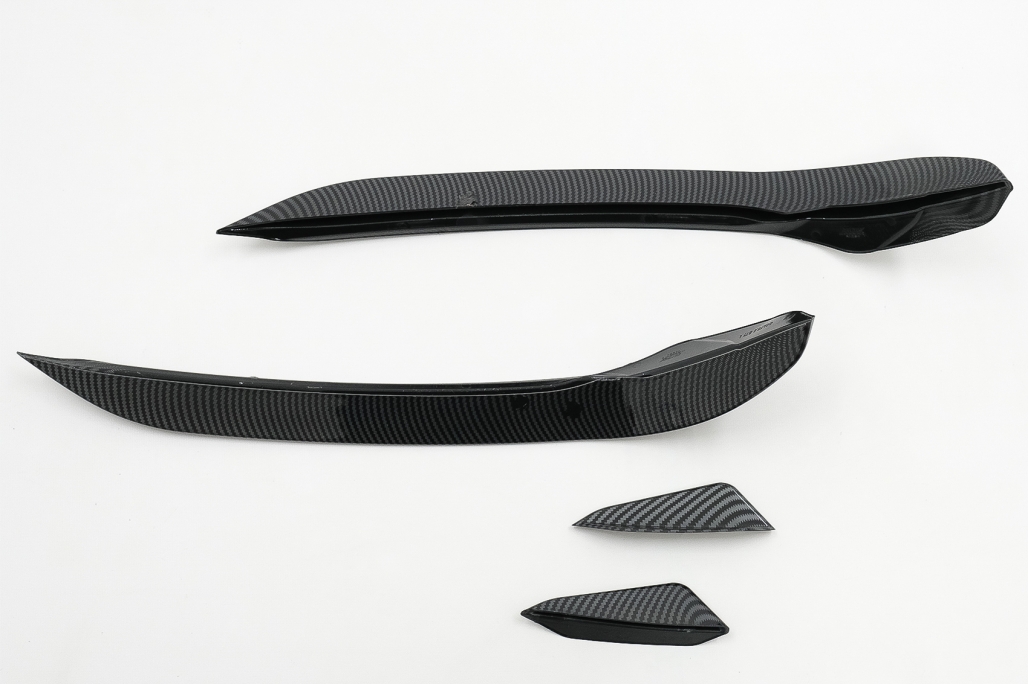 Ornamente bara fata flapsuri VW Golf 7.5 GTI 5G Hatchback (2017-2020) Carbon Look Performance AutoTuning