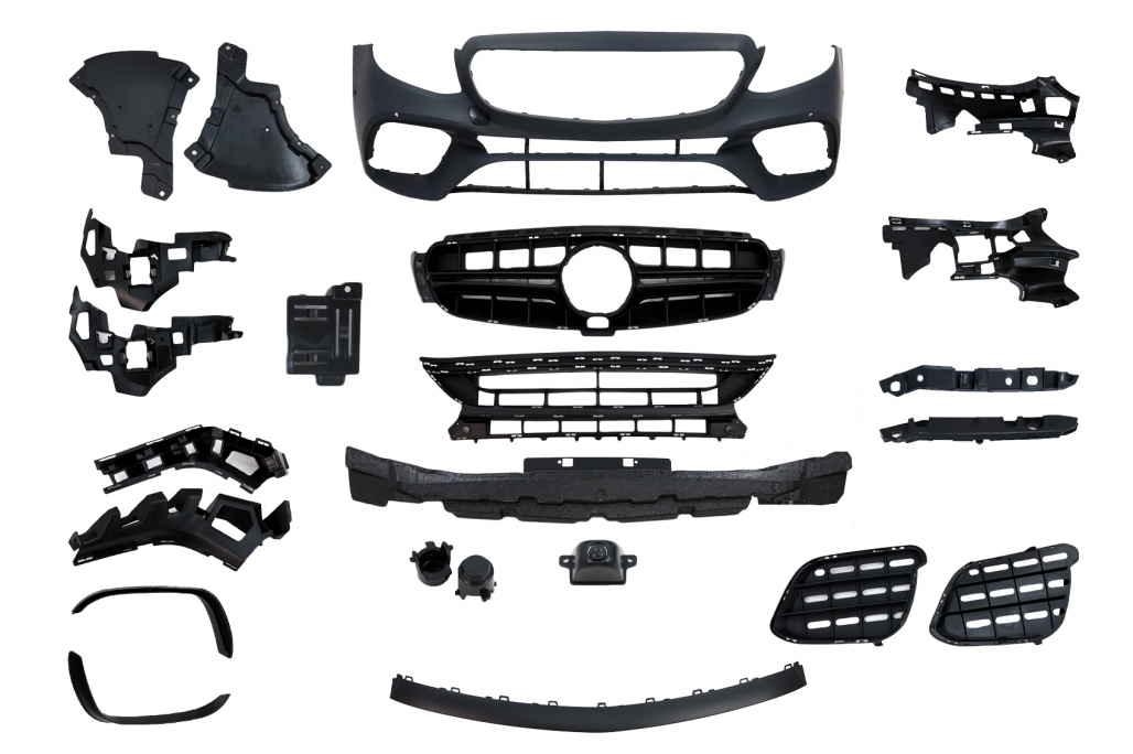 Bara Fata Mercedes E-Class W213 S213 C238 A238 (2016-2019) E63 Design Editie Negru Performance AutoTuning