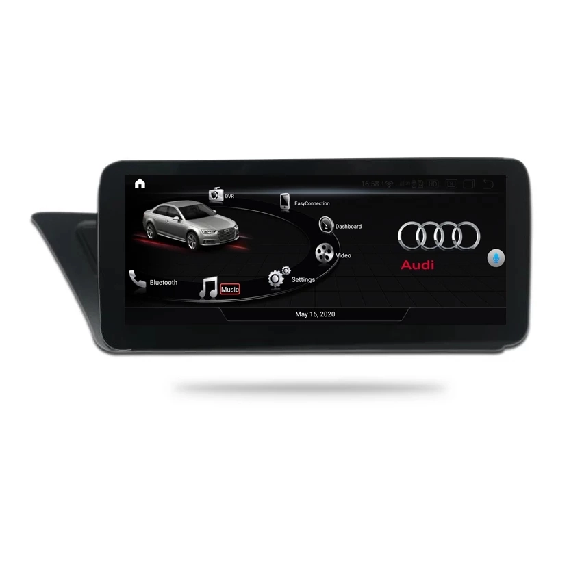 Navigatie Auto Multimedia cu GPS Android Audi A4 A5 B8 (2009 - 2016), Audi MMI 3G, 4GB RAM +64 GB ROM, Slot Sim 4G LTE, Display 10.25 