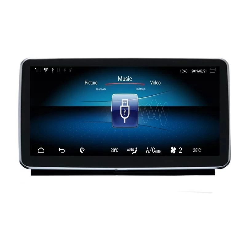 Navigatie Auto Multimedia cu GPS Android Mercedes ML GL W166 (2013 - 2015), NTG 4.5, 4GB RAM + 64 GB ROM, Slot Sim 4G LTE, Procesor Octa Core, Internet, Aplicatii, Waze, Wi-Fi, USB, Bluetooth, Mirrorlink