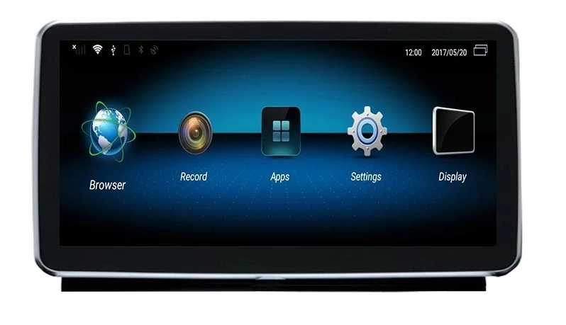 Navigatie Auto Multimedia cu GPS Android Mercedes ML GL W166 (2013 - 2015), NTG 4.5, 4GB RAM + 64 GB ROM, Slot Sim 4G LTE, Procesor Octa Core, Internet, Aplicatii, Waze, Wi-Fi, USB, Bluetooth, Mirrorlink