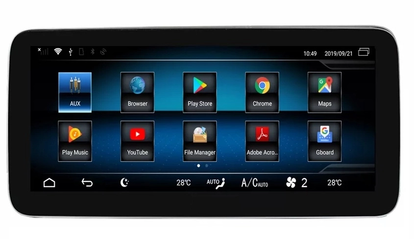 Navigatie Auto Multimedia cu GPS Android Mercedes E Class W212 (2012 - 2014), NTG 4.5, 4GB RAM + 64 GB ROM, Slot Sim 4G, Display 10.25 