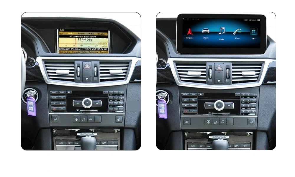 Navigatie Auto Multimedia cu GPS Android Mercedes E Class W212 (2009 - 2012), NTG 4.0, 4GB RAM + 64 GB ROM, Slot Sim 4G, Display 10.25 