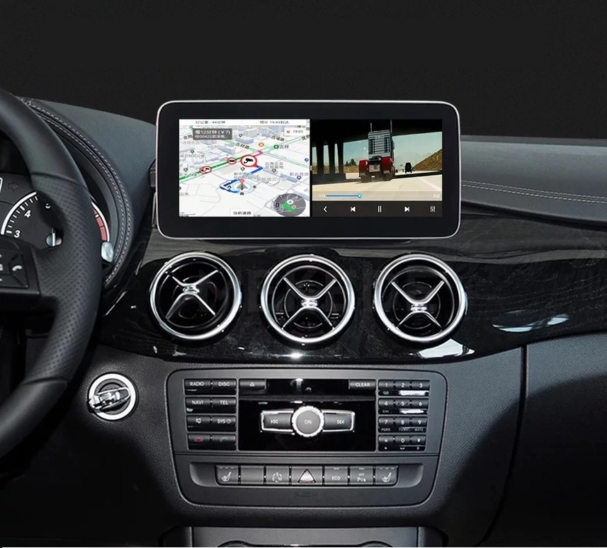 Navigatie Auto Multimedia cu GPS Android Mercedes GLK X204 (2013 - 2015), NTG 4.5, 4GB RAM + 64 GB ROM, Slot Sim 4G LTE, Display 10.25 