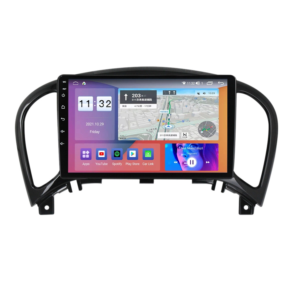 Navigatie Auto Multimedia cu GPS Android Nissan Juke (2010 - 2017), Display 9 inch, 2 GB RAM + 32GB ROM, Internet, 4G, Youtube, Waze, Wi-Fi, USB, Bluetooth, Mirrorlink