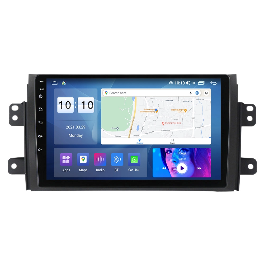 Navigatie Auto Multimedia cu GPS Android Suzuki SX4 (2006 - 2014), Display 9 inch, 2GB RAM + 32 GB ROM, Internet, 4G, Aplicatii, Waze, Wi-Fi, USB, Bluetooth, Mirrorlink