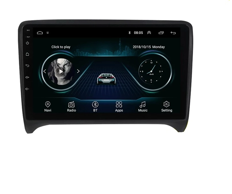 Navigatie Auto Multimedia cu GPS Android Audi TT (2006 - 2012), Display 9 inch, 2GB RAM +32 GB ROM, Internet, 4G, Aplicatii, Waze, Wi-Fi, USB, Bluetooth, Mirrorlink