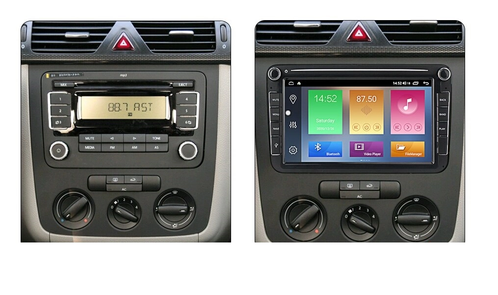 Navigatie Auto Multimedia cu GPS Android Seat Leon Altea Toledo Alhambra, 2GB RAM + 32 GB ROM, Internet, 4G, Aplicatii, Waze, Wi-Fi, USB, Bluetooth, Mirrorlink