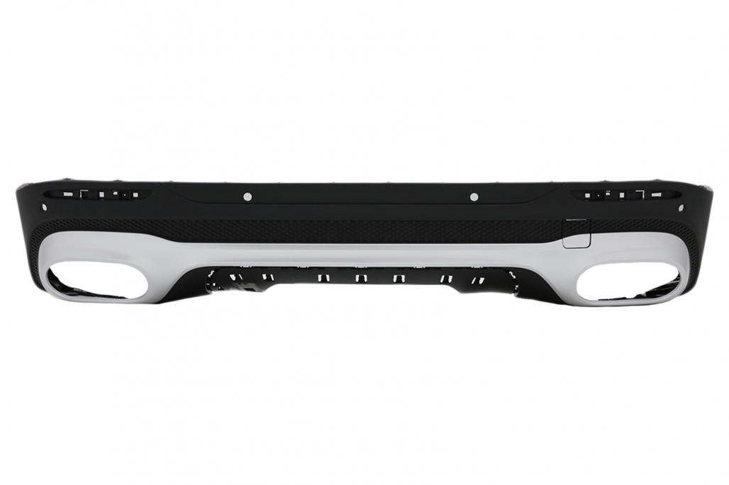 Difuzor Bara Spate cu Ornamente Evacuare Mercedes-Benz GLB SUV (2020 - up) Performance AutoTuning