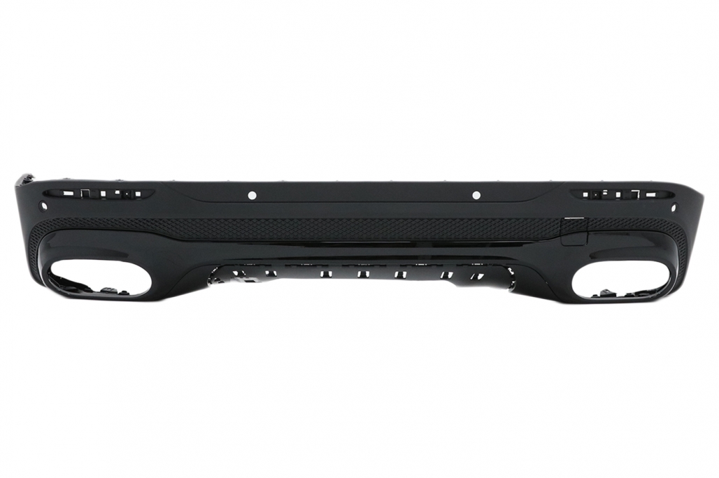 Difuzor Bara Spate cu Ornamente Evacuare Mercedes-Benz GLB SUV (2020 - up) Performance AutoTuning