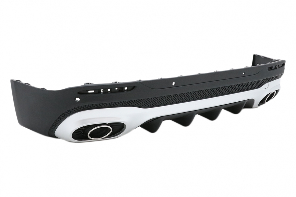 Difuzor Bara Spate cu Ornamente Evacuare Mercedes-Benz GLB SUV (2020 - up) Performance AutoTuning