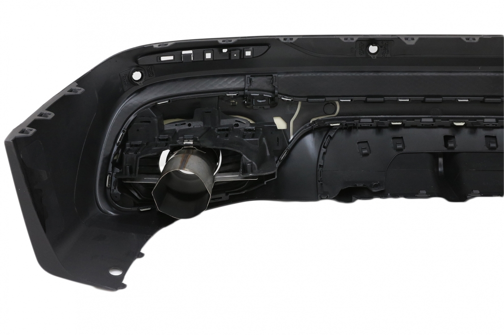 Difuzor Bara Spate cu Ornamente Evacuare Mercedes-Benz GLB SUV (2020 - up) Performance AutoTuning