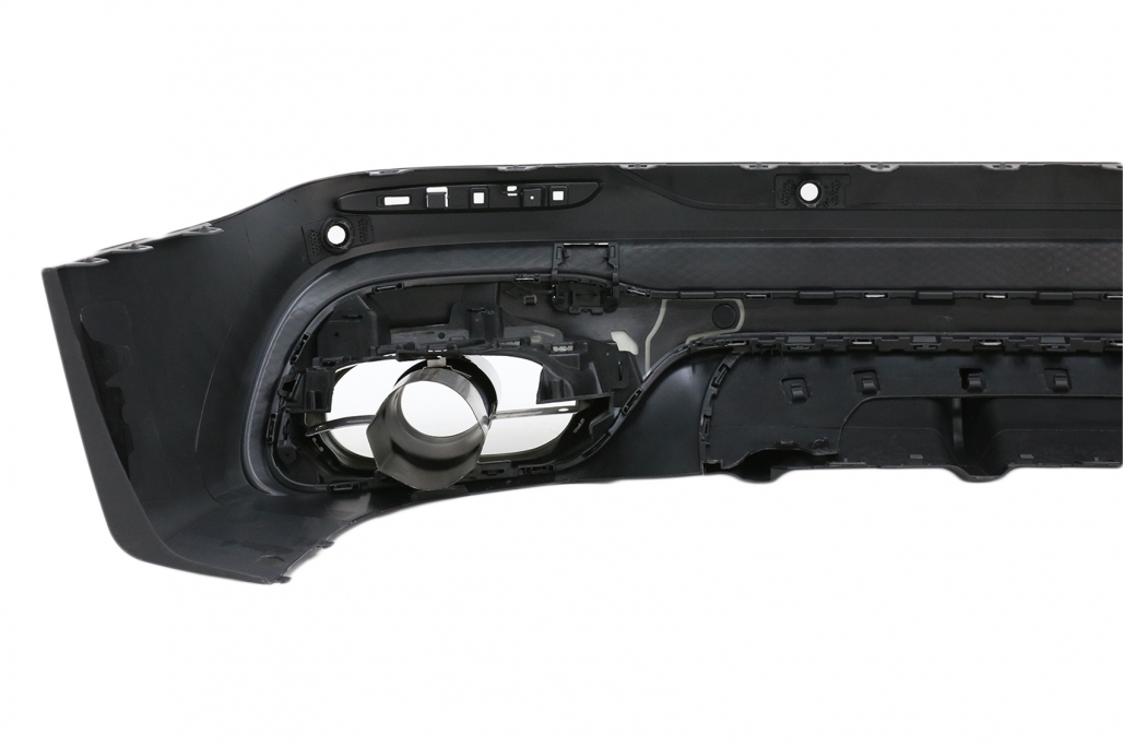 Difuzor Bara Spate cu Ornamente Evacuare Mercedes-Benz GLB SUV (2020 - up) Performance AutoTuning