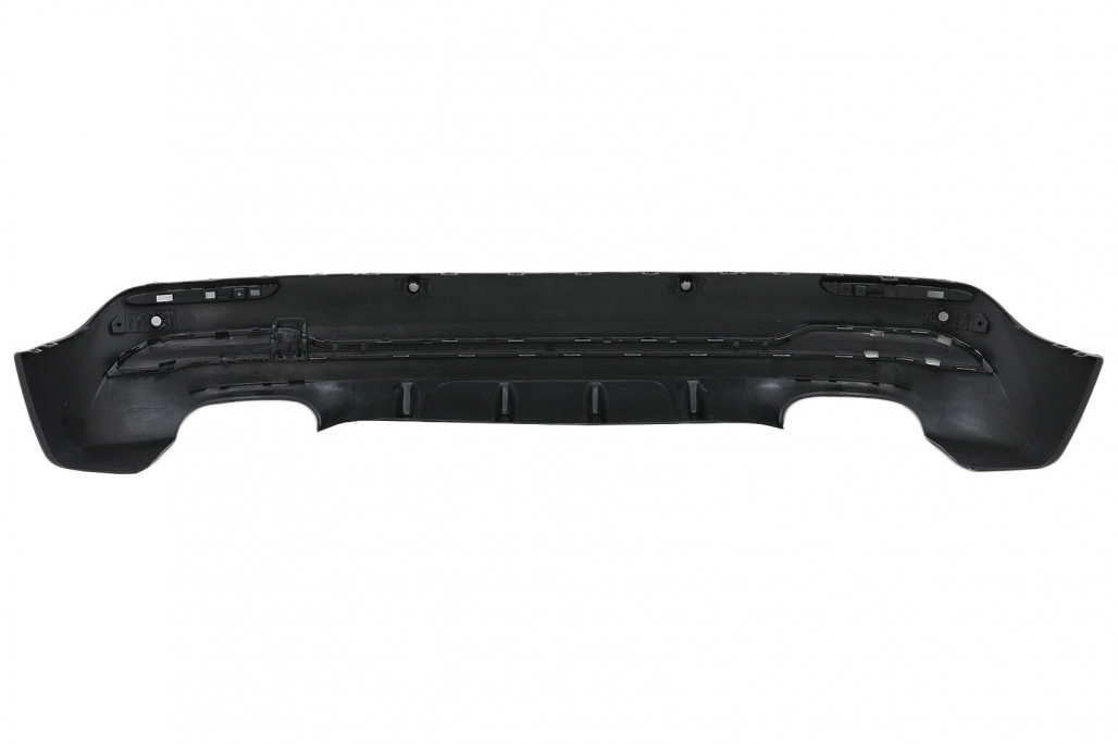 Difuzor Bara Spate cu Ornamente Evacuare Crom Mercedes GLA SUV H247 (2020-) cu echipare AMG-Line Performance AutoTuning