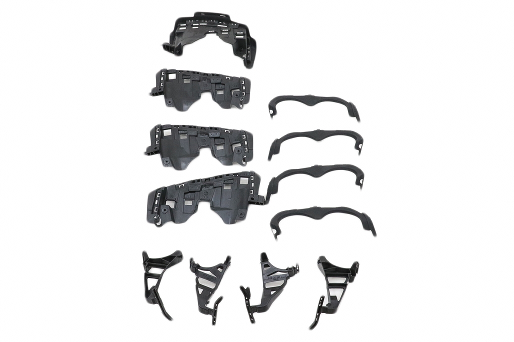 Difuzor Bara Spate cu Ornamente Evacuare Crom Mercedes GLA SUV H247 (2020-) cu echipare AMG-Line Performance AutoTuning