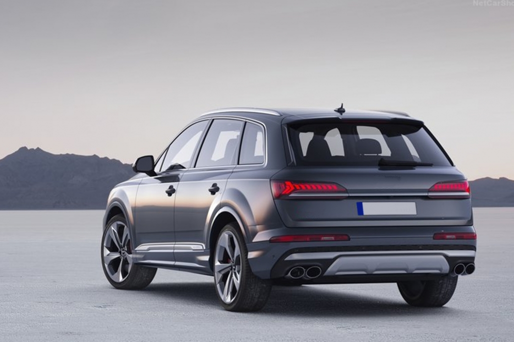 Difuzor Bara Spate Evacuare Dubla Audi Q7 SUV 4M Facelift (2020-up) Performance AutoTuning