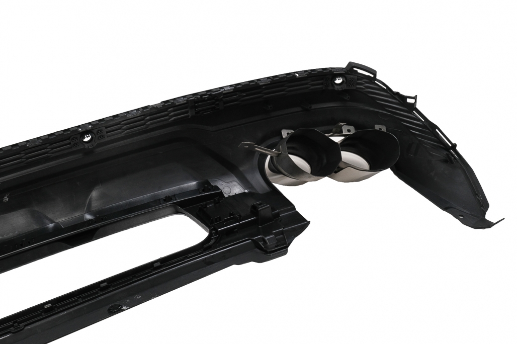 Difuzor Bara Spate Evacuare Dubla Audi Q7 SUV 4M Facelift (2020-up) Performance AutoTuning