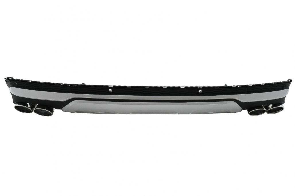 Difuzor Bara Spate Evacuare Dubla Audi Q7 SUV 4M Facelift (2020-up) Performance AutoTuning