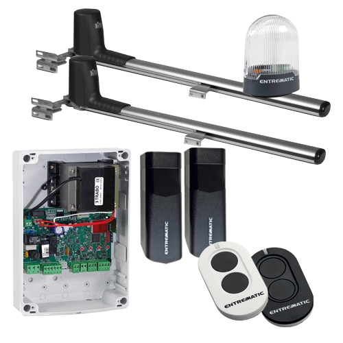 Kit automatizare poarta batanta 2x2.5m OBBI - DITEC DOITOBLS SafetyGuard Surveillance